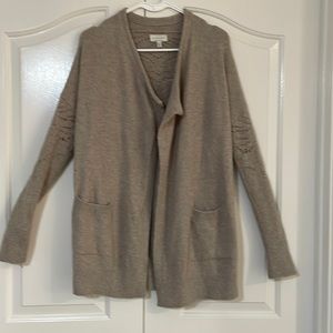Lucky Brand tan/gray sweater size XS